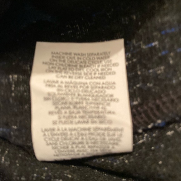 CABI Renia Club 21 blue/black tweed skirt size 6 - Picture 8 of 12